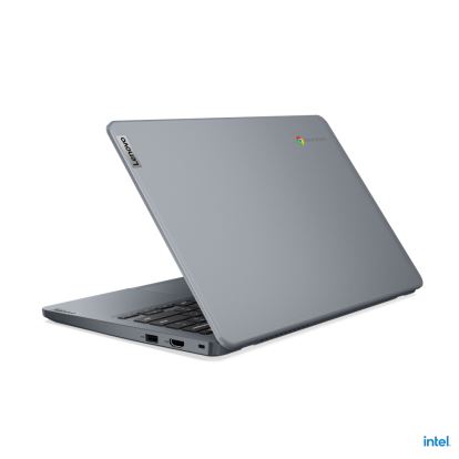 Lenovo 14e Chromebook Intel® N N200 14" Touchscreen Full HD 8 GB LPDDR5-SDRAM 128 GB eMMC Wi-Fi 6E (802.11ax) ChromeOS Gray1