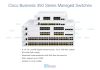 Cisco CBS350 Managed L3 10G Ethernet (100/1000/10000) 1U Black, Gray3