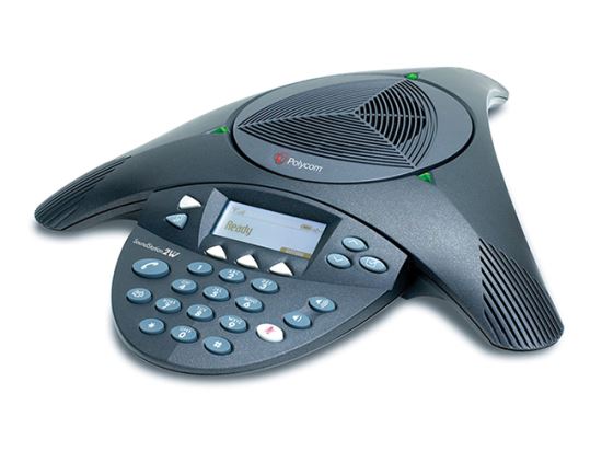 POLY 2200-16155-001 speakerphone Telephone Black1