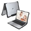 InfoCase RUGGED SNAP ON CASE FOR MACBOOK AIR M2 A2681, CALL 1-800-248-4 12.2" Hardshell case Black, Transparent1