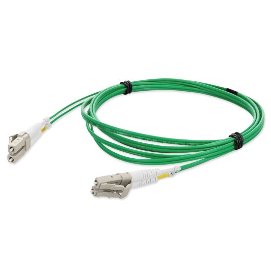 AddOn Networks ADD-LC-LC-2M6MMF-GN-TAA InfiniBand/fibre optic cable 78.7" (2 m) OFNR Green1