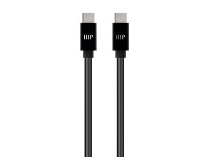 Monoprice 38918 USB cable USB 2.0 118.1" (3 m) USB C Black1