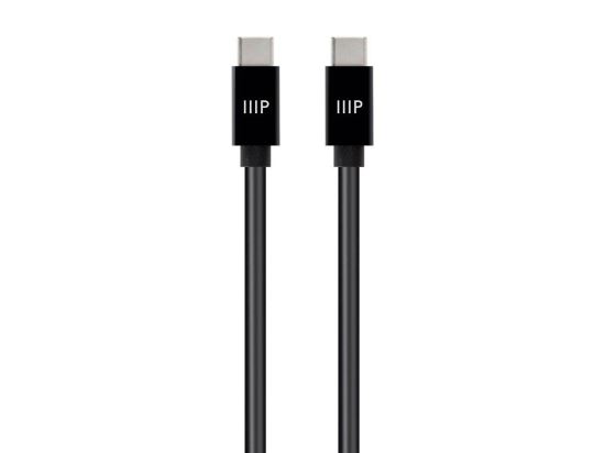 Monoprice 38918 USB cable USB 2.0 118.1" (3 m) USB C Black1