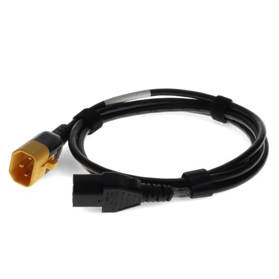 AddOn Networks ADD-C13LK2C14LK18AWG10FT power cable Black 120.1" (3.05 m) IEC C13 IEC C141