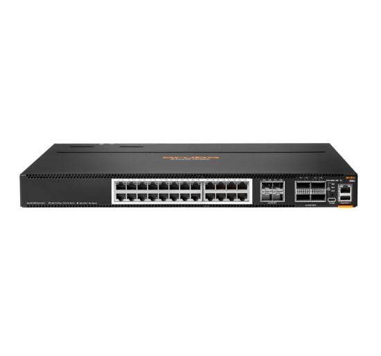 HPE Aruba Networking CX 8100 24x10G Base-T 4x10G SFP+ 4x40/100G QSFP28 FB 3Fan 2AC PSU Managed L3 10G Ethernet (100/1000/10000) 1U1