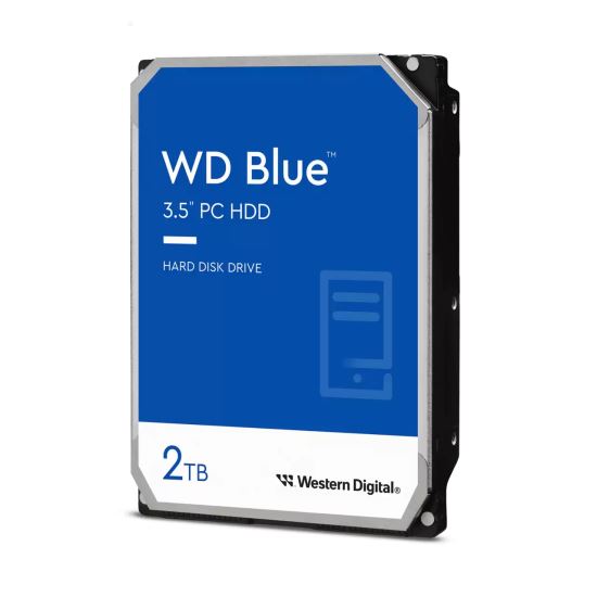 Western Digital Blue WD20EARZ internal hard drive 2 TB 5400 RPM 64 MB 3.5" Serial ATA III1