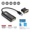 Siig JU-DV0112-S3 video cable adapter 7.87" (0.2 m) USB Type-A DVI-I + VGA (D-Sub) Black2