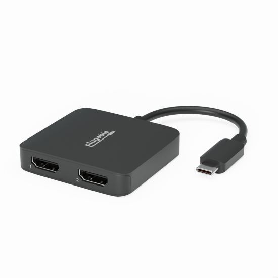 Plugable Technologies USBC-MSTH2 USB graphics adapter 3840 x 2160 pixels Black1