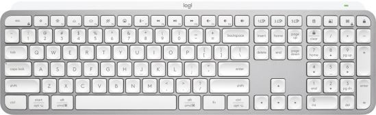 Logitech MX Keys S keyboard Universal RF Wireless + Bluetooth QWERTY English Aluminum, Gray1