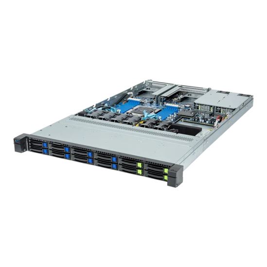 GIGABYTE R163-S32-AAB1 server barebone Intel C741 LGA 4677 (Socket E) Rack (1U)1