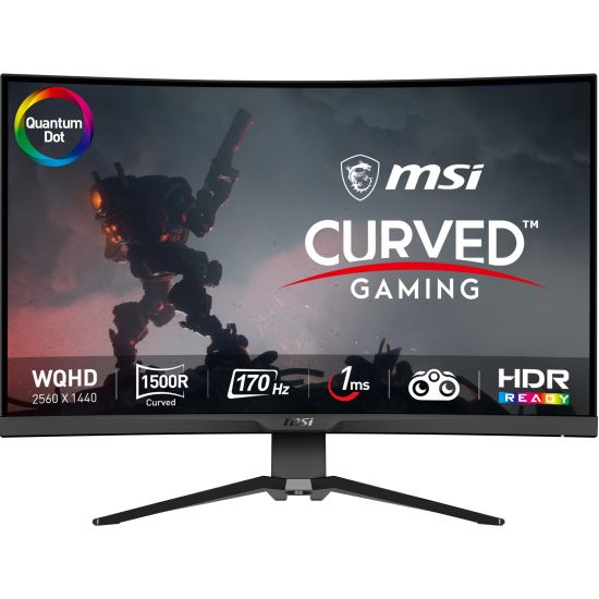 MSI MAG 325CQRF QD computer monitor 31.5" 2560 x 1440 pixels Wide Quad HD Black1