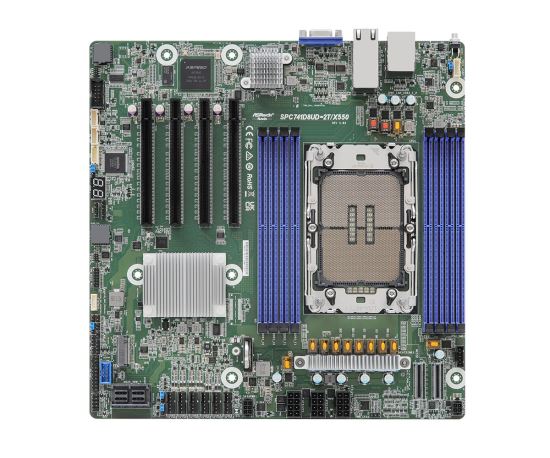 Asrock SPC741D8UD-2T/X550 motherboard Intel C741 LGA 4677 (Socket E) micro ATX1