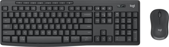 Logitech MK370 Combo for Business keyboard Mouse included Office RF Wireless + Bluetooth QWERTY US English Graphite1