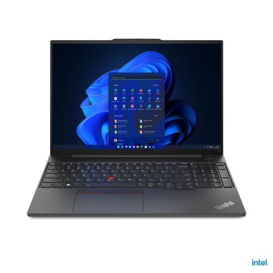 Lenovo ThinkPad E16 Intel® Core™ i7 i7-1355U Laptop 16" WUXGA 16 GB DDR4-SDRAM 512 GB SSD Wi-Fi 6 (802.11ax) Windows 11 Pro Black1