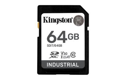 Kingston Technology Industrial 64 GB SDHC UHS-I Class 101