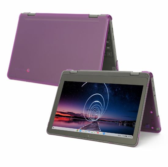 iPearl MCOVER CASE COMPATIBLE FOR 2023 11.6IN LENOVO CHROMEBOOK 300E YOGA SERIES GEN 4 11.6" Hardshell case Purple1