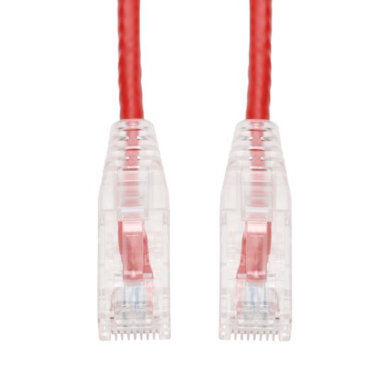 AddOn Networks ADD-0-5FSLCAT6AS-RD networking cable Red 5.91" (0.15 m) Cat6a U/UTP (UTP)1