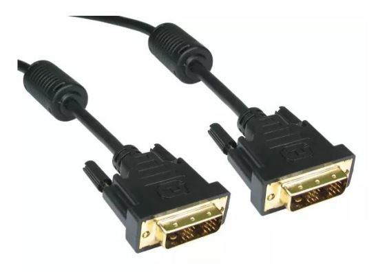 Smart-AVI CCDVIMM06 DVI cable 70.9" (1.8 m) DVI-D Black1