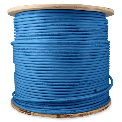 AddOn Networks ADD-CAT6ABULK500F-BE networking cable Blue 6000" (152.4 m) Cat6a U/UTP (UTP)1