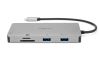 Rocstor Y01H01-AG interface hub USB 3.2 Gen 1 (3.1 Gen 1) Type-C 5000 Mbit/s Gray3