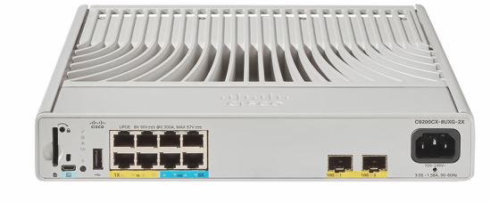 Cisco Catalyst C9200CX-8UXG-2X-E network switch Managed L2/L3 Power over Ethernet (PoE) Gray1