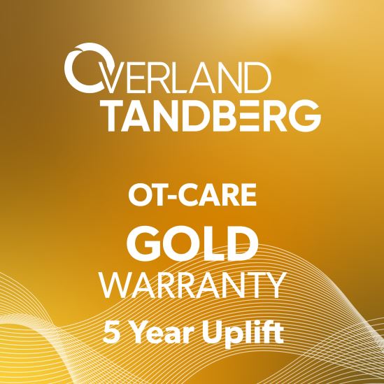 Overland-Tandberg OT-Care Gold Warranty Coverage, 5-year uplift, NEOxl 40 Base1