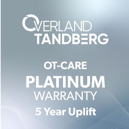 Overland-Tandberg OT-Care Platinum Warranty Coverage, 5-year uplift, NEOxl 80 Expansion1