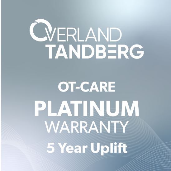 Overland-Tandberg OT-Care Platinum Warranty Coverage, 5-year uplift, NEOxl 80 Expansion1