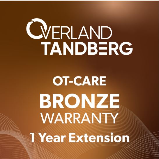 Overland-Tandberg OT-Care 1-year ARS warranty extension for RDX HDD Media1