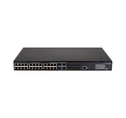 HPE FlexNetwork 5140 24G PoE+ 4SFP+ EI Managed L3 Gigabit Ethernet (10/100/1000) Power over Ethernet (PoE) 1U1