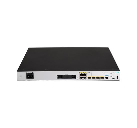 HPE FlexNetwork MSR3016 AC wired router Gigabit Ethernet Black1