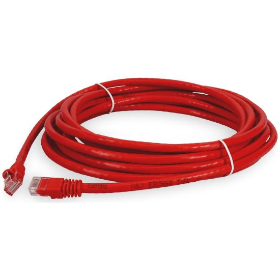 AddOn Networks ADD-35FCAT6-RD-TAA networking cable Red 420.1" (10.7 m) Cat6 U/UTP (UTP)1