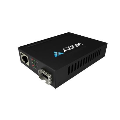 Axiom AXG100204 network media converter 1000 Mbit/s 1550 nm Multi-mode, Single-mode Black1