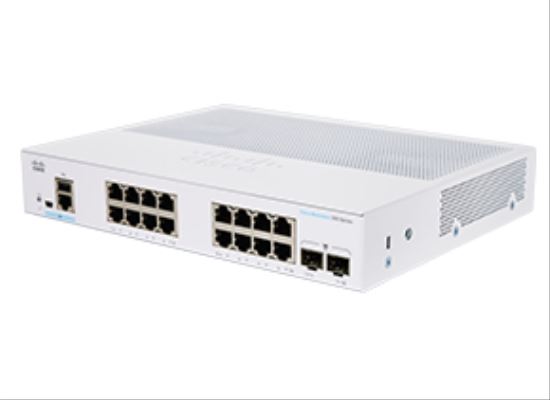 Cisco CBS350-16T-2G-EU network switch Managed L2/L3 Gigabit Ethernet (10/100/1000) Silver1