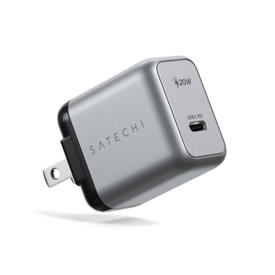 Satechi ST-UC20WCM mobile device charger Universal Black, Gray AC Fast charging Indoor1