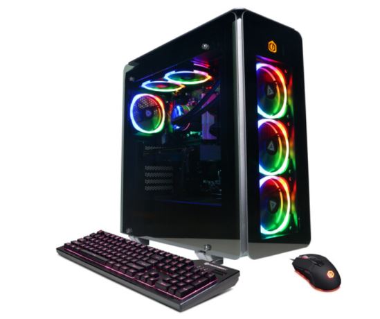 CyberpowerPC GAMER SUPREME SLC10200CPGV9 Intel® Core™ i9 i9-13900KF 32 GB DDR5-SDRAM 2 TB SSD NVIDIA GeForce RTX 4060 Ti Windows 11 Home Midi Tower PC Black1