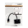 Rocstor Y10A295-B1 video cable adapter DisplayPort HDMI + VGA (D-Sub) Black6