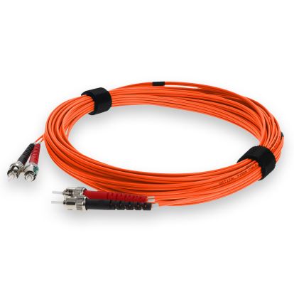 AddOn Networks ADD-ST-ST-10M5OM4-OE InfiniBand/fibre optic cable 393.7" (10 m) LOMM Orange1