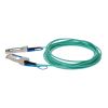 AddOn Networks ADD-QMX1SAR-AOC10M InfiniBand/fibre optic cable 393.7" (10 m) QSFP+ SFP+ Aqua color2