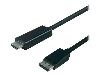 Lenovo 78156203 video cable adapter 78.7" (2 m) DisplayPort HDMI Black1