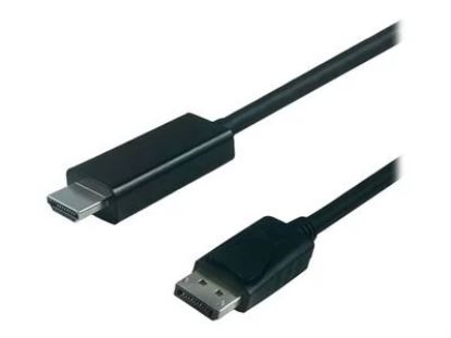 Lenovo 78156203 video cable adapter 78.7" (2 m) DisplayPort HDMI Black1