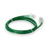 AddOn Networks ADD-10FSLCAT6ASN-GN networking cable Green 120.1" (3.05 m) Cat6a U/UTP (UTP)5