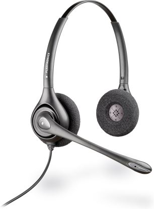 POLY HW261N Supraplus Binaural Dual Headset +Pouch TAA1