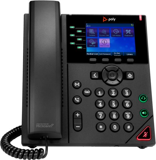 POLY OBi VVX 350 6-Line IP Phone and PoE-enabled1