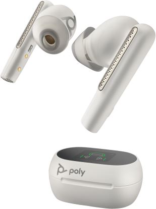 POLY Voyager Free 60/60+ White Earbuds (2 Pieces)1