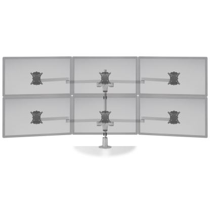 HAT Design Works STX-33W-124 monitor mount / stand 30" Desk Silver1