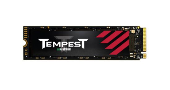 Mushkin Tempest 256 GB M.2 PCI Express 3.0 NVMe 3D NAND1