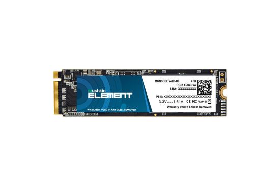 Mushkin Element 512 GB M.2 PCI Express 3.0 NVMe 3D NAND1