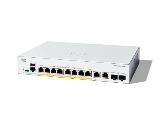 Cisco Catalyst 1300 Managed L2 Gigabit Ethernet (10/100/1000) Power over Ethernet (PoE) Gray1