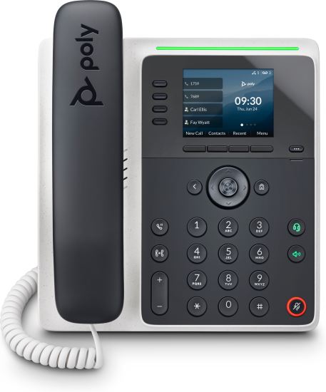 POLY Edge E220 IP Phone and PoE-enabled1